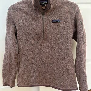 Patagonia Men's Zip-Up Sweater in Brown